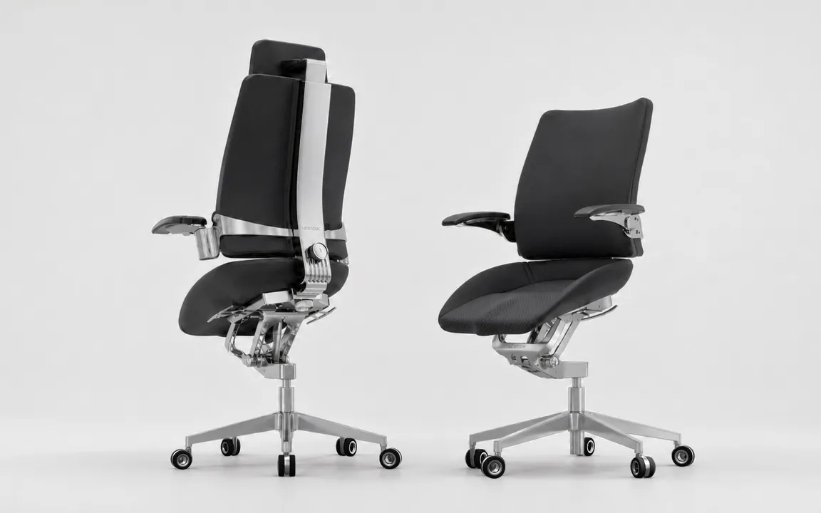 Vision X and Vision Y - Levitask Elevated Seating Chairs