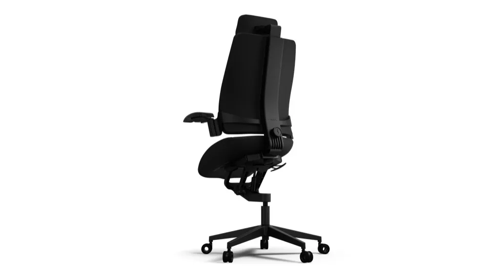 Two-column visual matching short focused work to a kneeling chair and reach-heavy task work to a saddle stool.