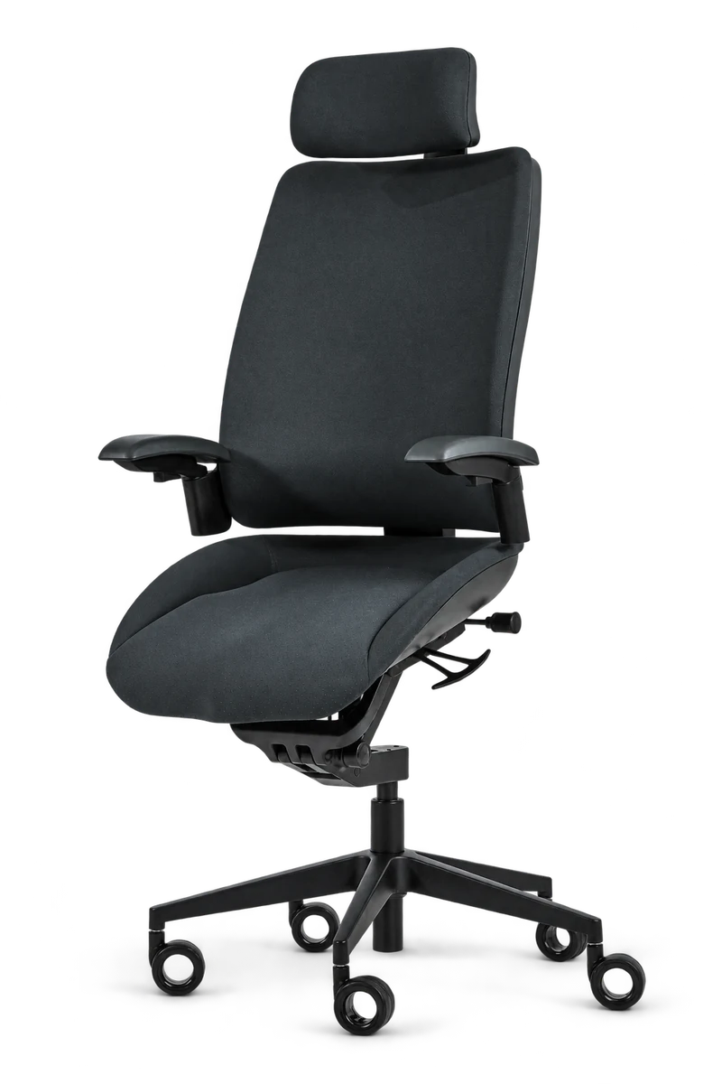 Vision X in Black Swan Edition with a matte black frame